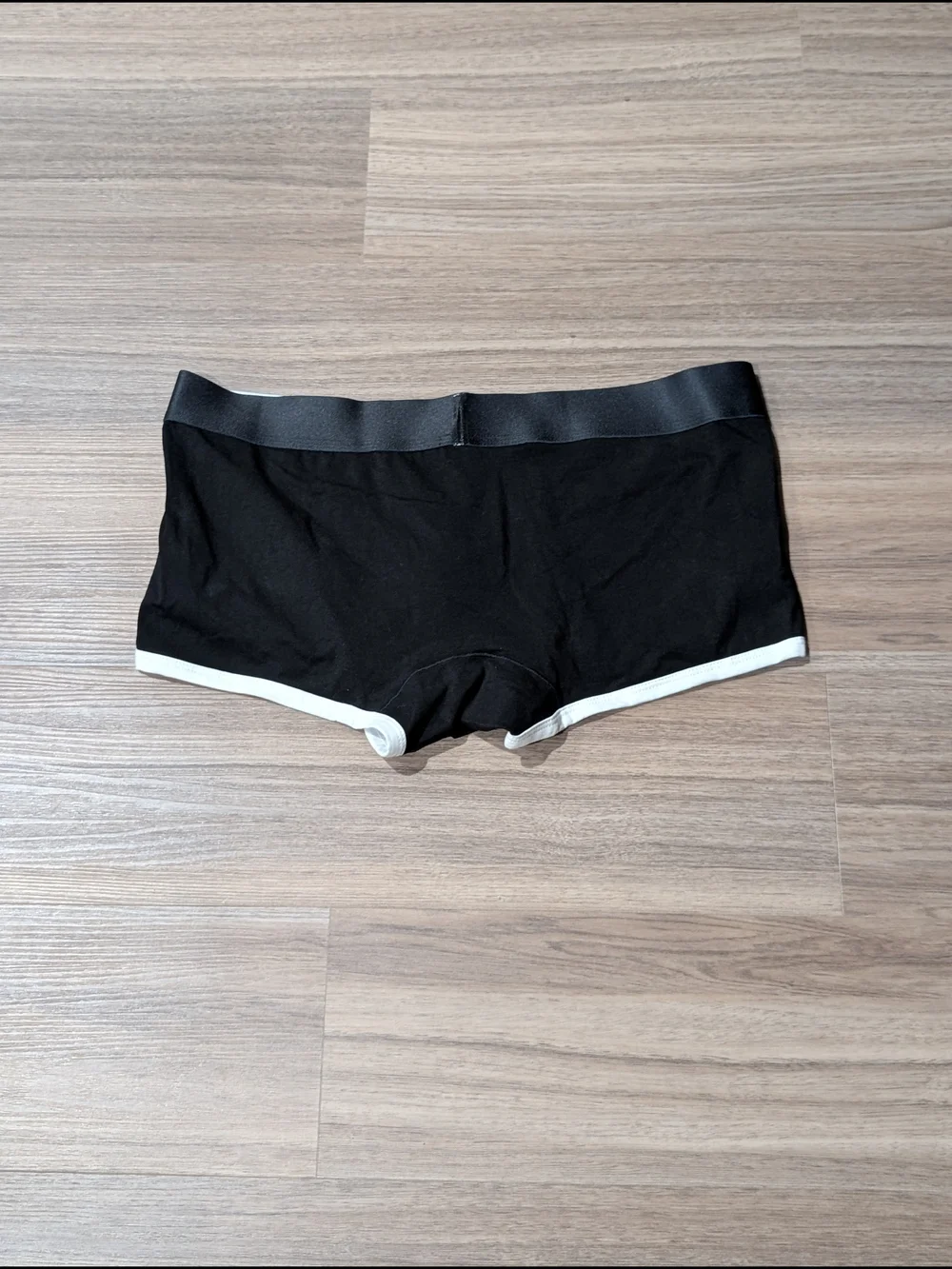 Malibu Black Trunks with White Trim